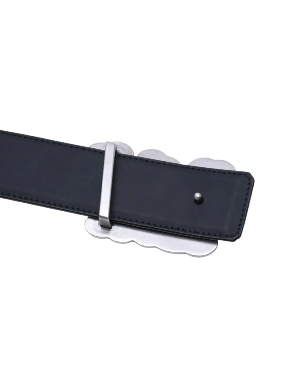 Louis Vuitton Belt LV Reversible Brown Metal Silver